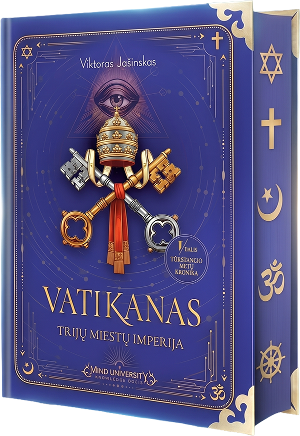 Trijų miestų imperija. Vatikanas — knygos viršelis